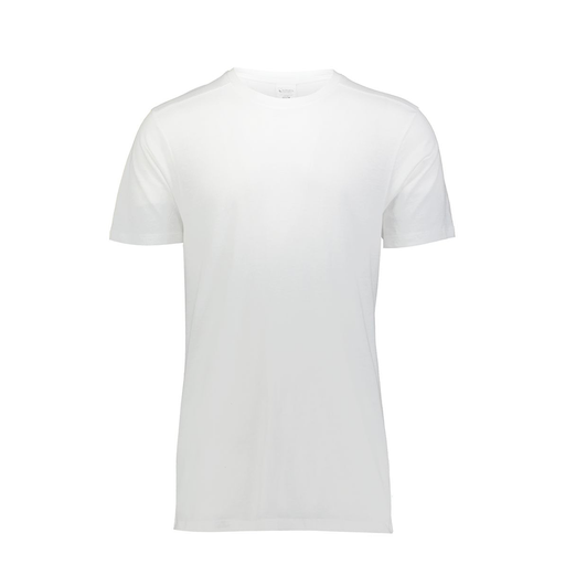 [FTSCUBWH-YS-LOGO2] Decker Youth Tri-Blend T-Shirt - Short Sleeve (Youth S, White, Logo 2)