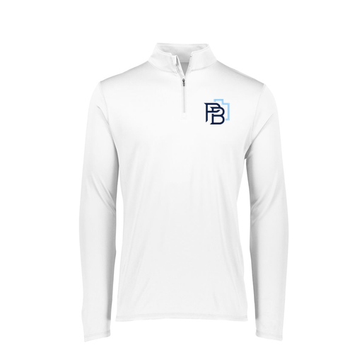 [FTLQFLWH-FAXS-LOGO1] Decker Women's Flex-Lite 1/4 Zip Shirt (Female Adult XS, White, Logo 1)