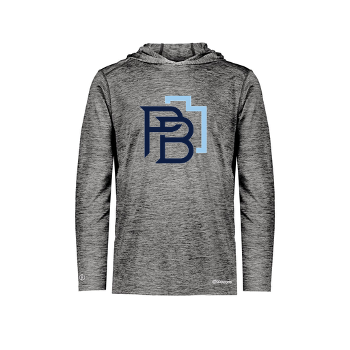 [FOLHCGBK-YS-LOGO1] Decker Youth Charge Hoodie (Youth S, Black, Logo 1)