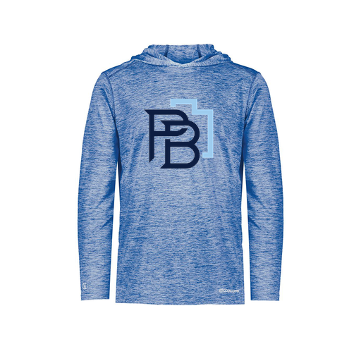 [FOLHCGRY-YS-LOGO1] Decker Youth Charge Hoodie (Youth S, Royal, Logo 1)