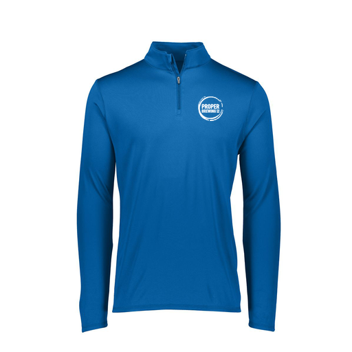 [FTLQFLRY-FAXS-LOGO5] Decker Women's Flex-Lite 1/4 Zip Shirt (Female Adult XS, Royal, Logo 5)